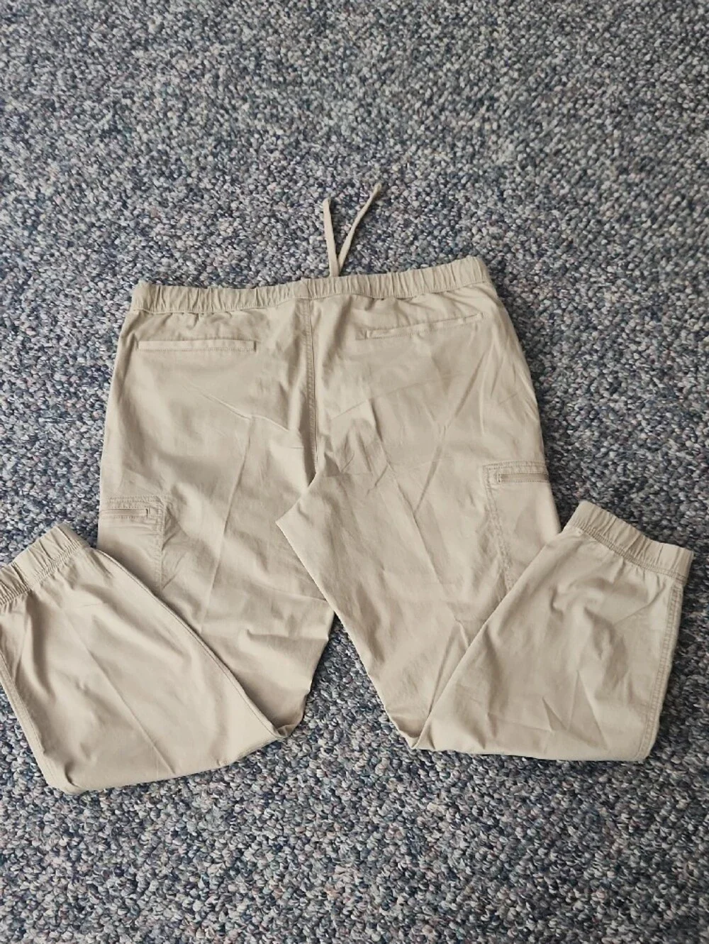 Sonoma Men's Tan Cargo Jogger Pants
